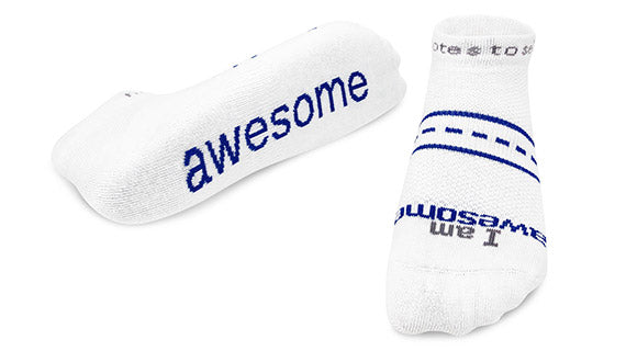 lite-notes™ socks – tagged size XL– notes to self® socks