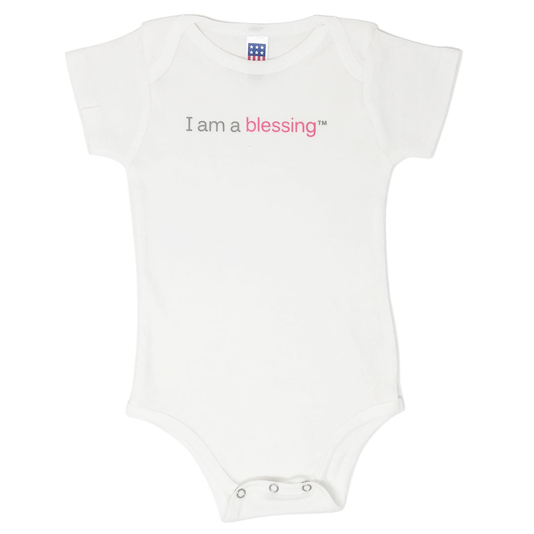 Baby Onesie One Onesie Girl I Am A Blessing' Baby Onesie Girl One