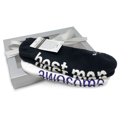 wedding party gift i am the best man socks i am awesome socks in silver box