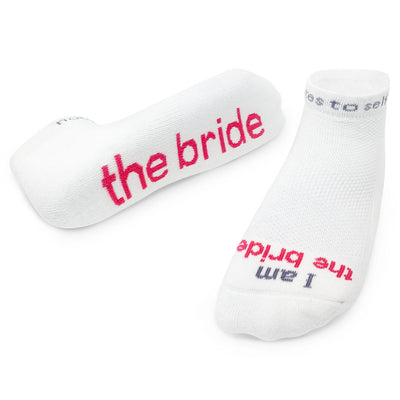 i am the bride socks wedding shower gift
