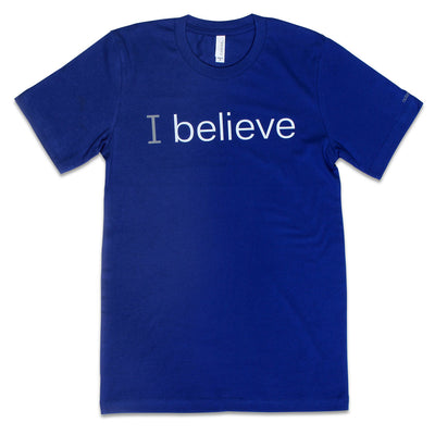 i believe tshirt with positive message