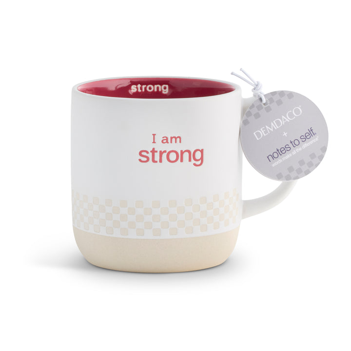 I am strong mug with hangtag