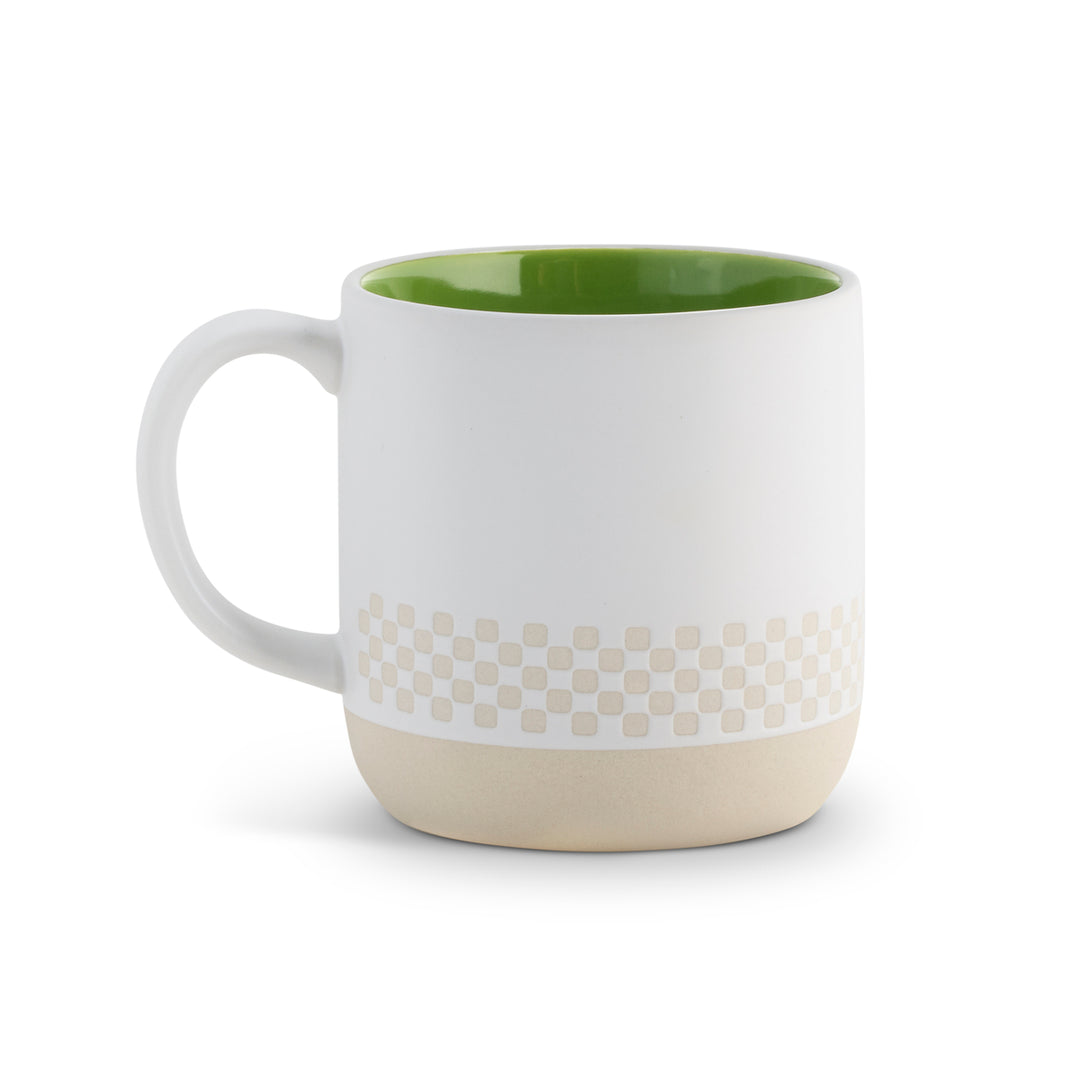 back of I love my life happiness mug