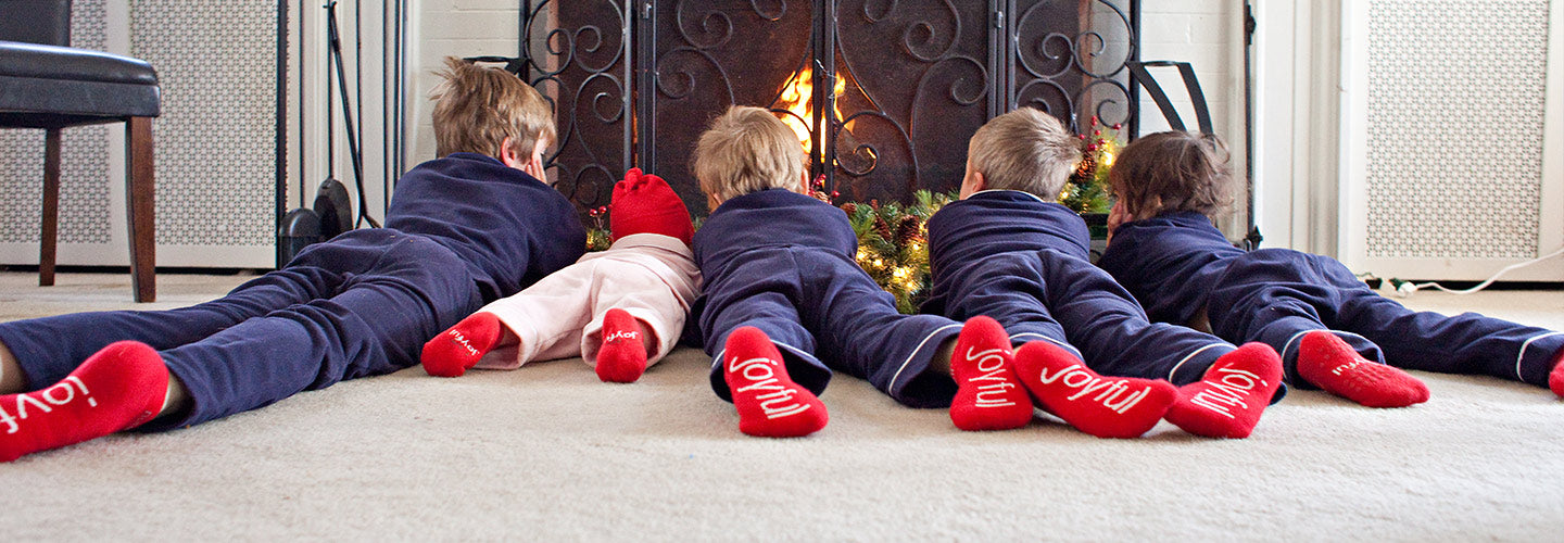 joyful holiday positive affirmation socks