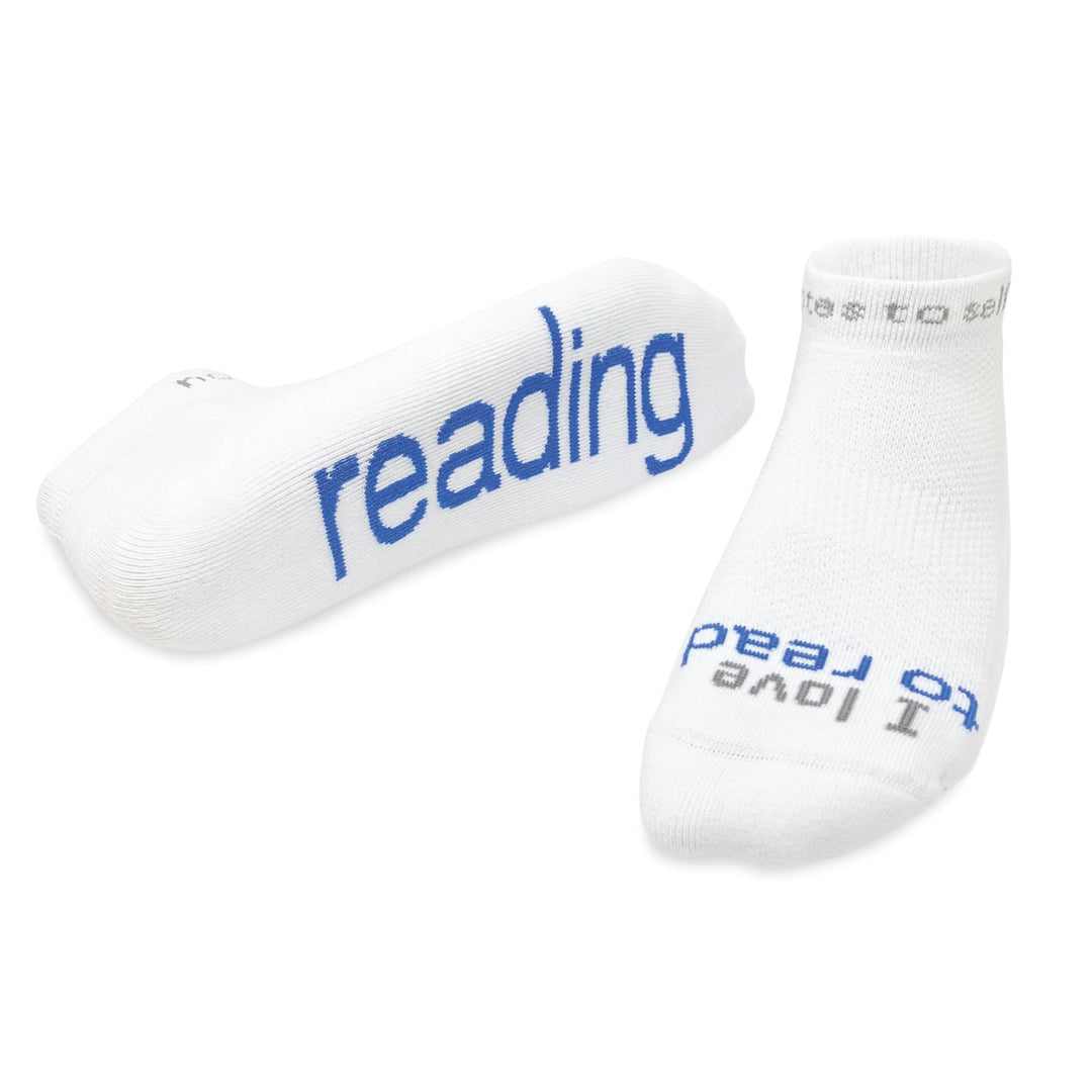 Reading + Amazing - 2 pairs of affirmation socks gift set