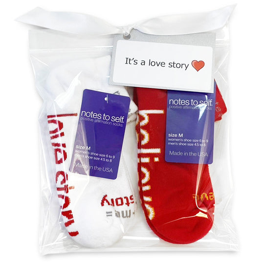 Positive affirmation socks accessories and more | notes to self® socks