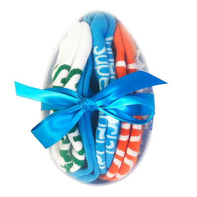 eggs-tra special you i am smart special brave sock gift set