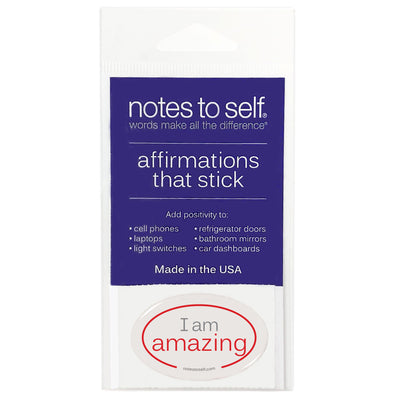 i am amazing puffy sticker affirmations that stick