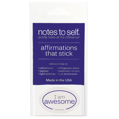 i am awesome puffy sticker affirmations that stick