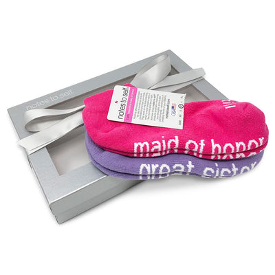 i am beautiful maid of honor socks i am a great sister socks in gift box