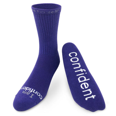 i am confident crew socks