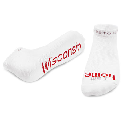i am home wisconsin socks