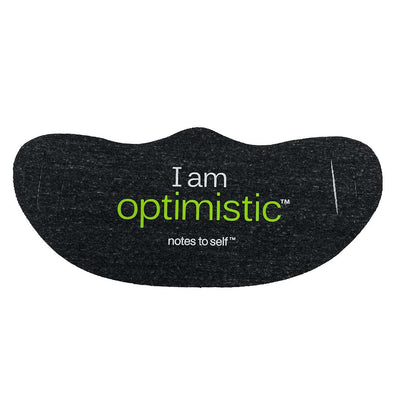 i am optimistic fashion face cover lightweight