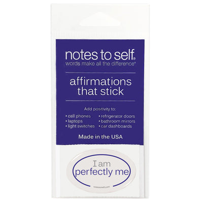 i am perfectly me puffy sticker affirmations that stick