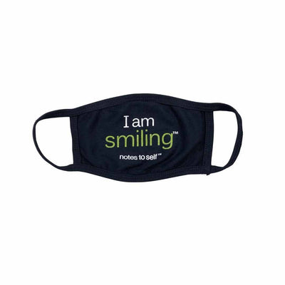 i am smiling 2 ply kids face cover