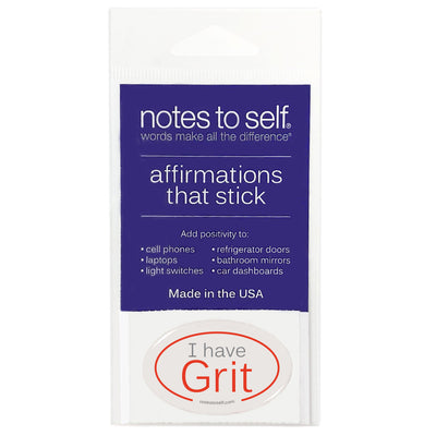 i have grit puffy sticker affirmations that stick