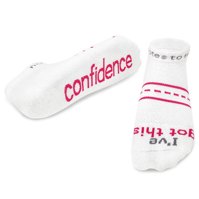 i've got this confidence socks lite notes slim low cut